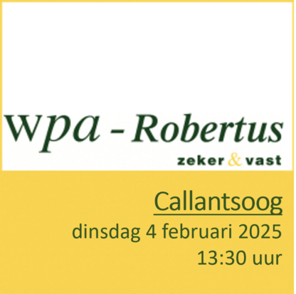 Callantsoog - dinsdag 4 februari 2025 - Veiligheid & Techniek - middag