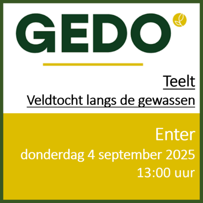 Enter - donderdag 4 september - Teelt - middag