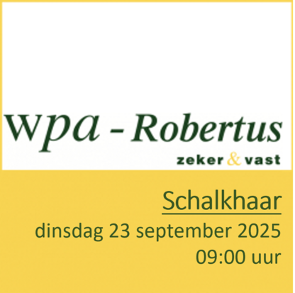 Schalkhaar - dinsdag 23 september 2025 - Teelt - ochtend