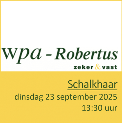 Schalkhaar - dinsdag 23 september 2025 - Teelt - middag