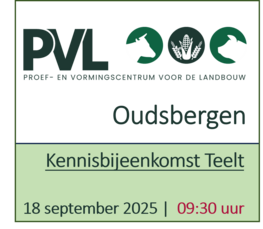 donderdag 18 september - Teelt - PVL Oudsbergen - ochtend
