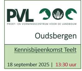 donderdag 18 september - Teelt - PVL Oudsbergen - middag